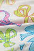 Joyful Bow Print Elastic Pull On Everyday Shorts